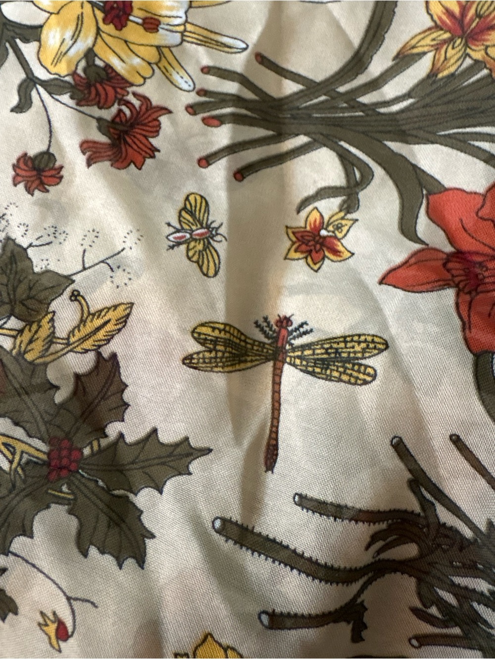 Gucci Vintage Silk Scarf Made in Italy - Picture 6 of 9